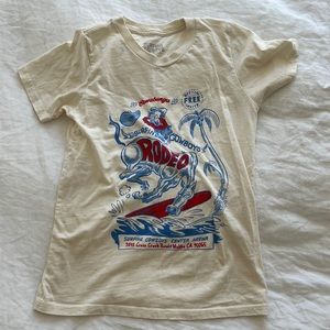Surfing Cowboys Rodeo Baby Tee